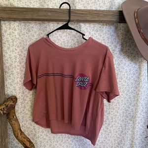 Santa Cruz Cropped Tee